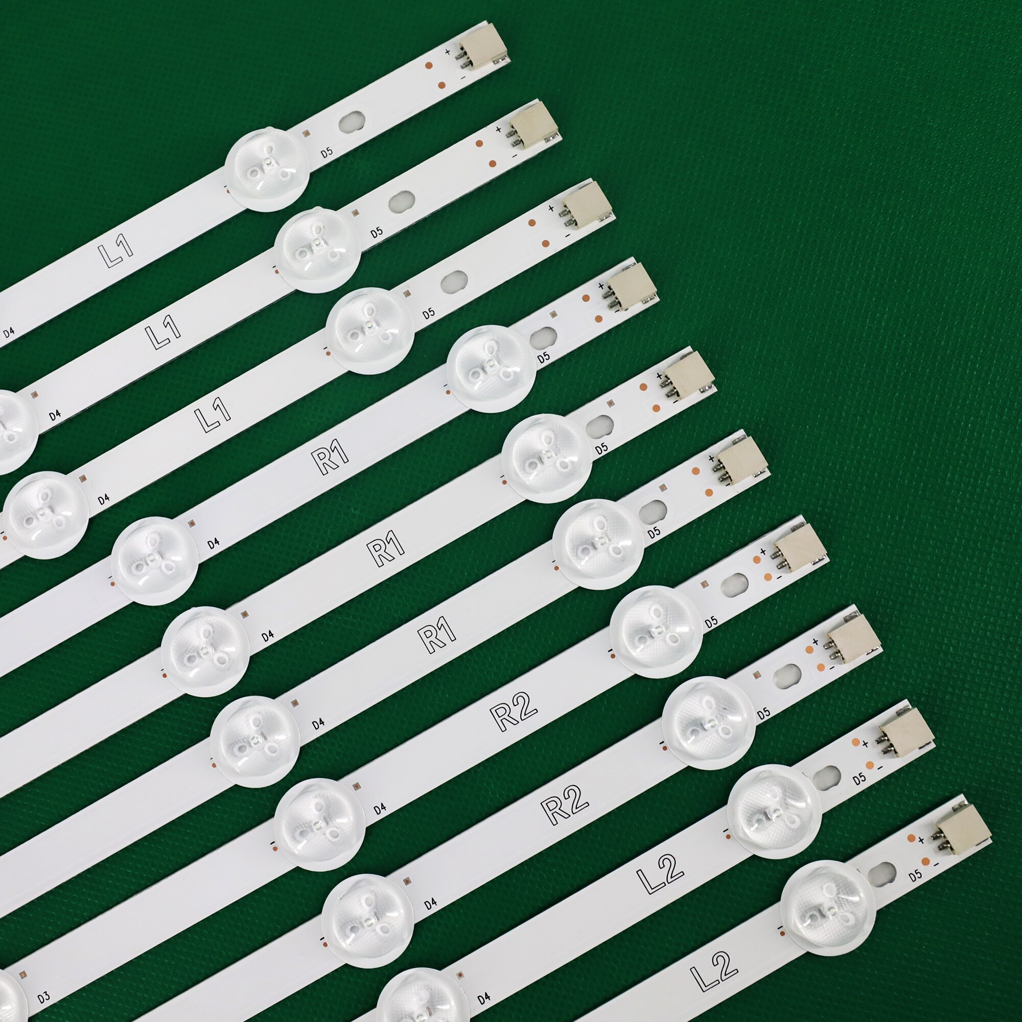 Barre de rétroéclairage LED, 10 pièces/lot, pour 42 "ROW2.1 REV0.0 6916L-1412A//1413A/1414A/1415A,6916L-1214A/1215A/1216A/1217A