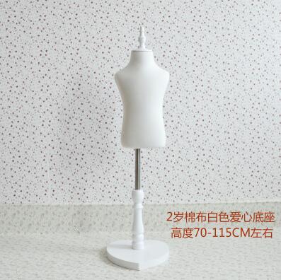 1-2 jahr Art halb-stil modelle requisiten, freundlicher kleidung Weiß Baumwolle Rabatt Chassis 1PC frau Haustier schaufensterpuppe B502