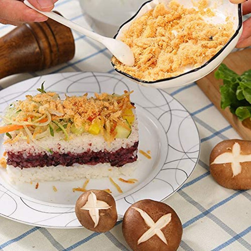 Prensa para hacer 2 paquetes, molde para Sushi de Spam, Kit DE FABRICACIÓN de Sushi antiadherente y no tóxico, haga su propio Sushi en casa