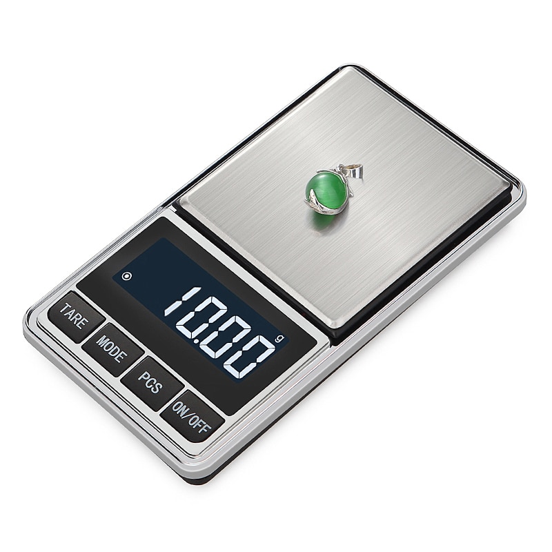 Elektronische Sieraden Schaal Balance Gram Scale 0.01/0.1G Nauwkeurigheid Voor Goud Precisie Mini Pocket Schaal Keuken Weegschaal