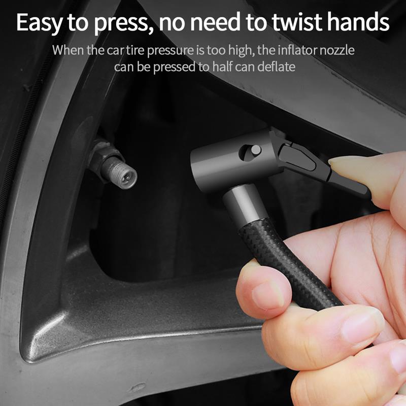 AOZBZ 12 V Portable Car Tire Pump Air Compressor Pump Tire Inflator Electric Air Compressor Auto Pump Upgraded Tire Inflator