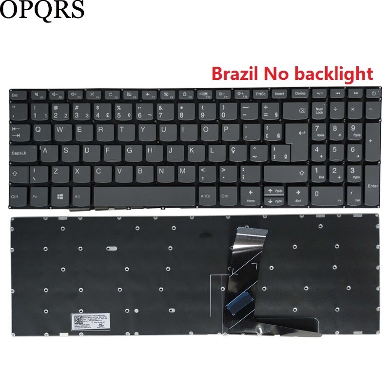 French FR/Brazil BR laptop keyboard for Lenovo IdeaPad 320-15 320-15ISK 320-15ABR 320-15AST 320-15IAP 320S-15 ISK 320-15IKB: Brazil keyboard