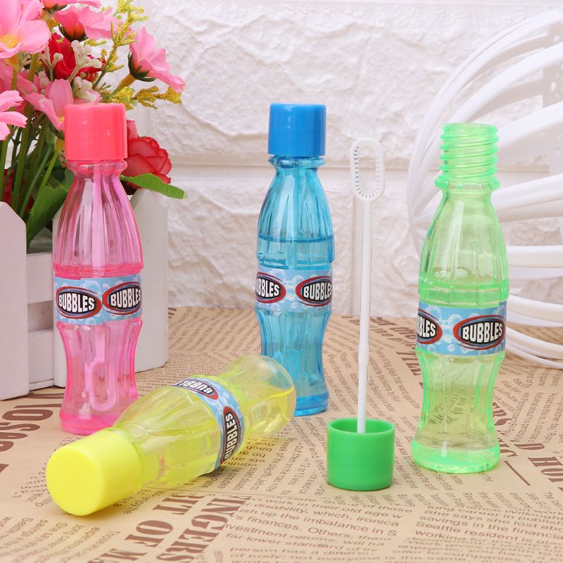 Super Super Magic Bubble Soap Cola Bottles Won't Burst Bubbles Blower Magic Toy Wedding Birthday Party Favors Bubbles Maker Kids