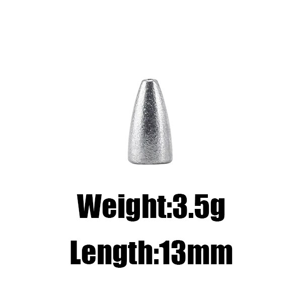 Seaknight  sk01 luoti lyijy uppoamaan 10 kpl / pussin paino 3.5g 5g 7g 10g kalastustarvike lyijykynä kalastusvälineet: 3.5g 10 kpl