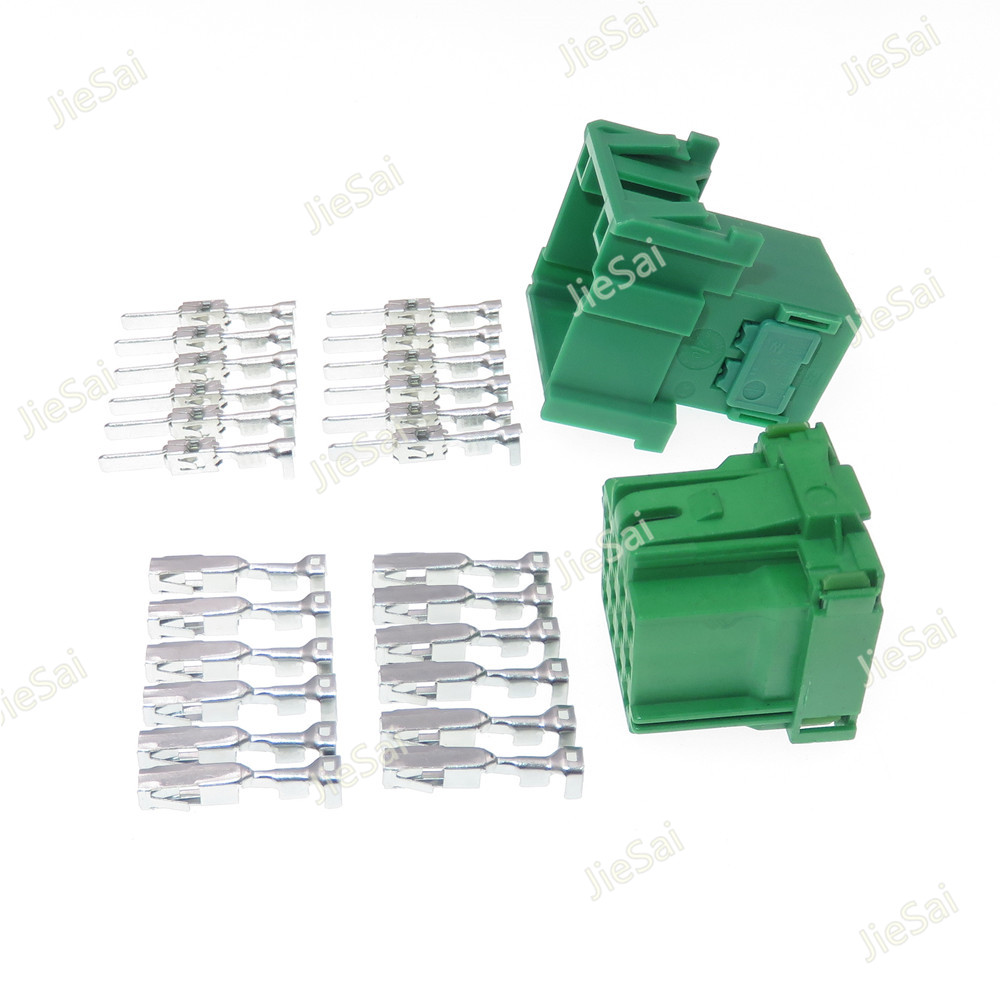 12 Pin 1-967627 8-968972-1 Auto Car CD Player Plug Wire Socket Female Male Connector