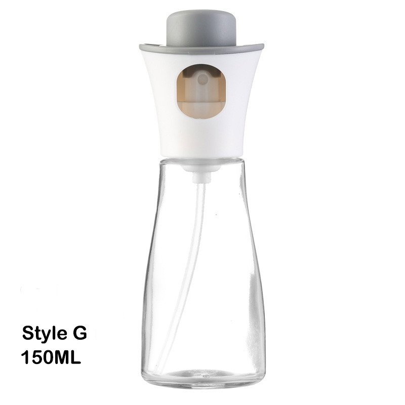 Oil Sprayer for Cooking Olive Oil Sprayer Mister Olive Oil Spray Bottle Olive Oil Spray for Salad, BBQ, Kitchen Baking: Style G White