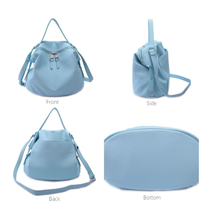 Vento Marea, bandoleras para mujer, , piel sintética, negro, bolsos de , bolsos de estilo coreano, bandolera blanca Hobo