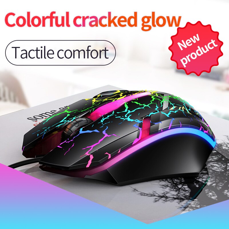 G6 7200Dpi Rgb Bedraad Mechanische Gaming Mouse Voor Computer Pc Gamer Mute Laptop Accessoires Kit Gamer Verstelbare Lengte Muis