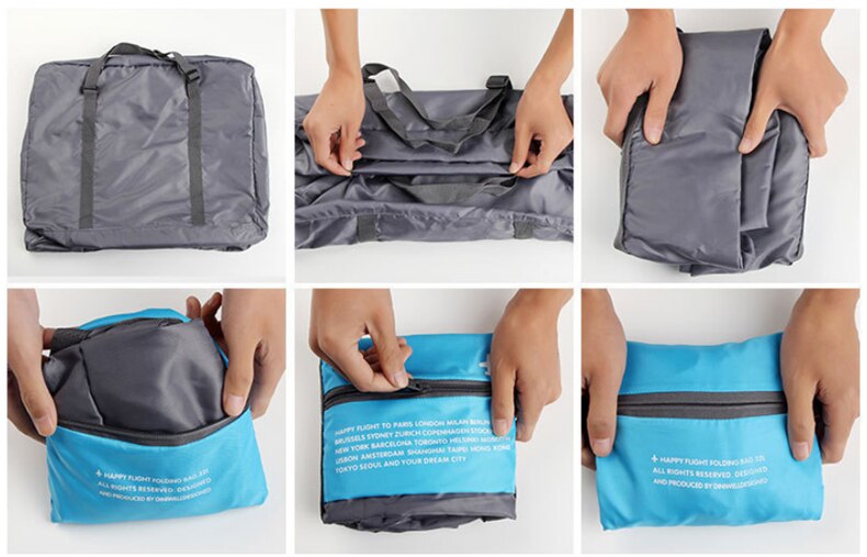 Mode Waterdichte Reistas Grote Capaciteit Reis Duffle Vrouwen Nylon Opvouwbare Tas Unisex Mannen Bagage Reizen Handtassen