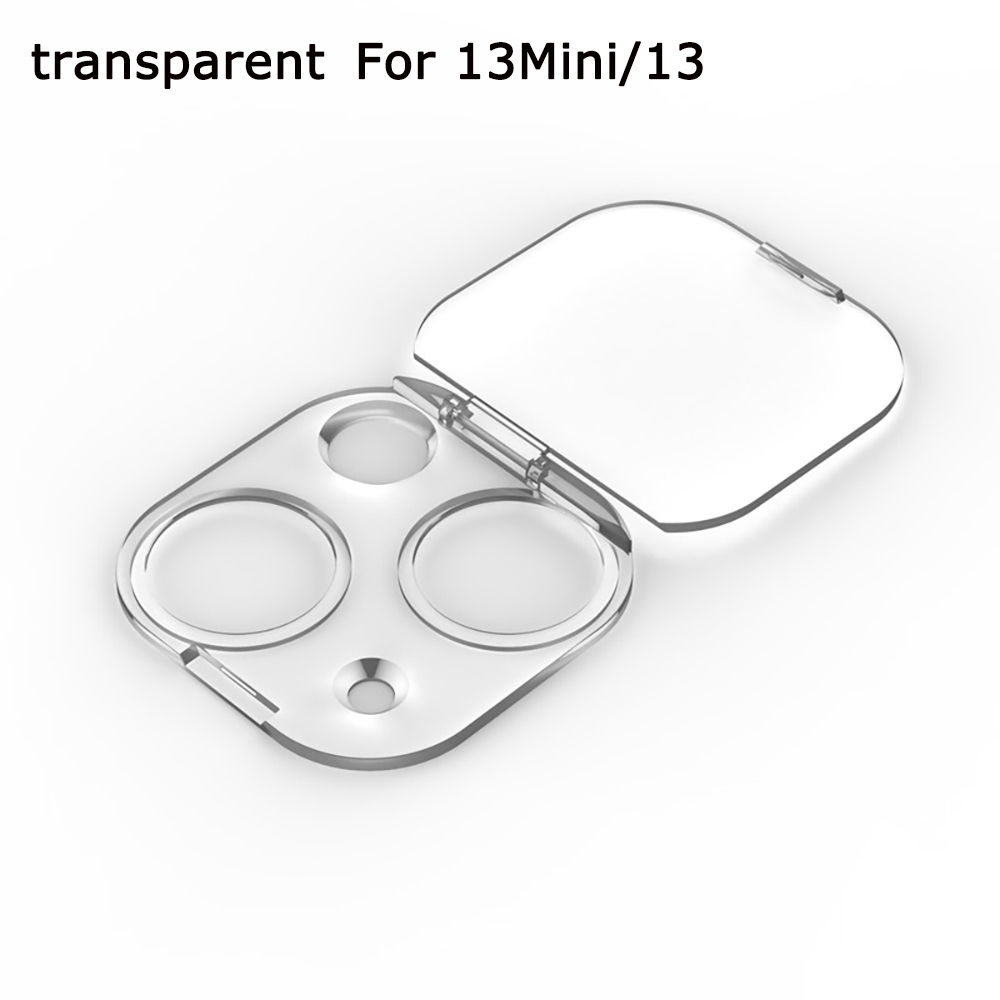 Telefoon Lens Webcam Cover Plastic Sticker Terug Camera Lens Beschermende Privacy Protector Voor Iphone 13 Pro Max 13Mini: transparent 1
