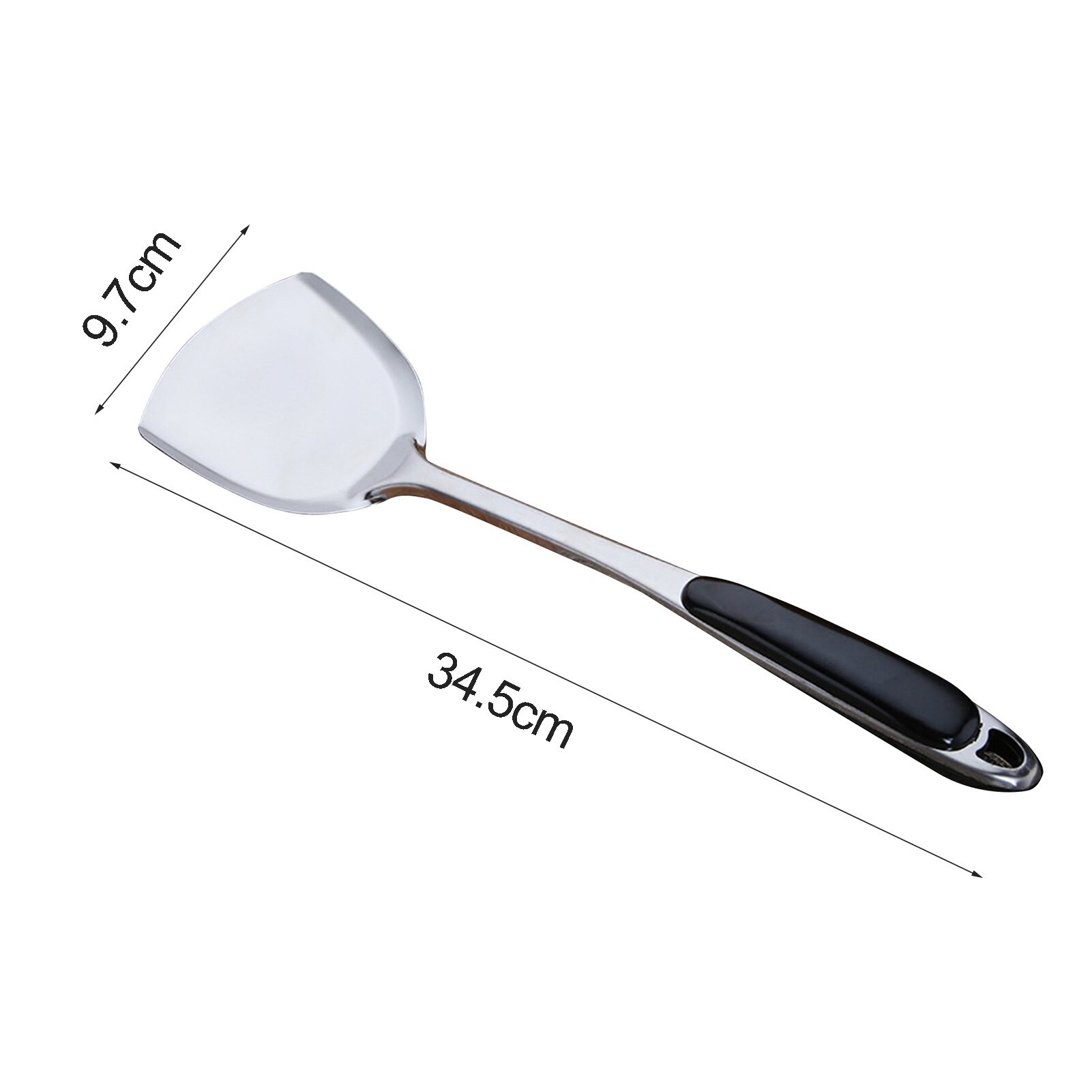 Passoire à cuillère à soupe en acier inoxydable, spatule à Long manche, passoire de cuisine, outils de cuisine