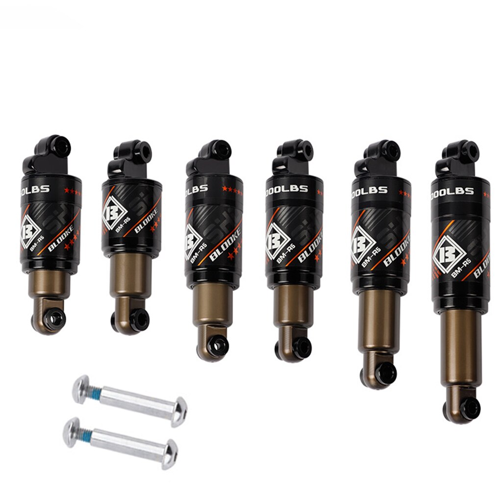 Amortiguador trasero para bicicleta de montaña, accesorios de amortiguación de 120mm, 125mm, 150mm, 165mm y 190mm