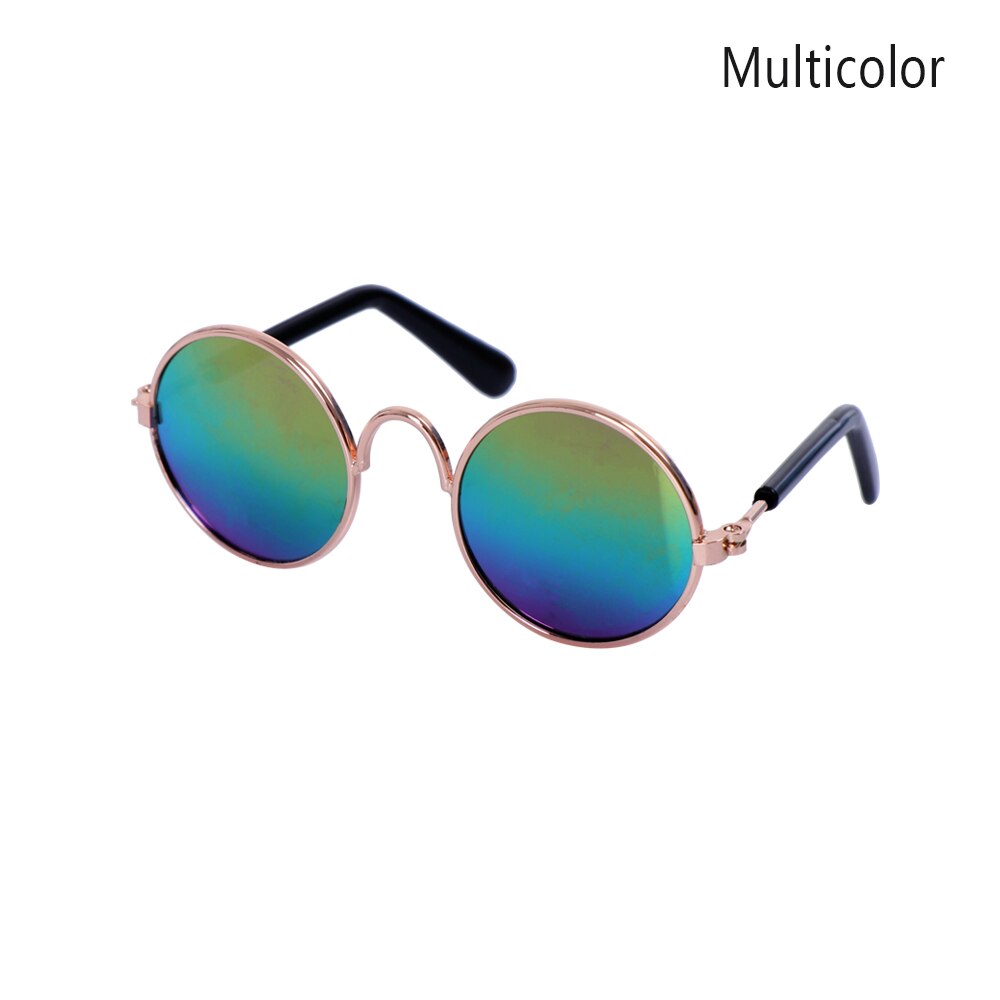 Veelkleurige huisdierzonnebrillen, coole brillen, foto's, rekwisieten, kattenbrillen, bescherming, kleine hond, kattenfoto's, rekwisieten: Multi