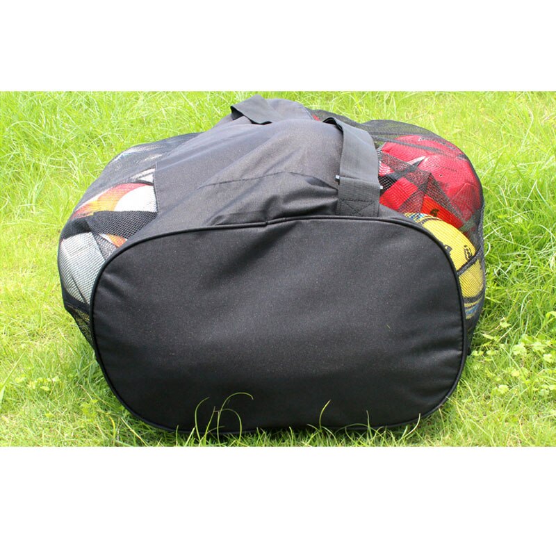 MAICCA Tragbare FußBall bälle tasche Super große für Basketball Volleyball Handball Rucksack Sport Ausbildung durchführung Netz taschen