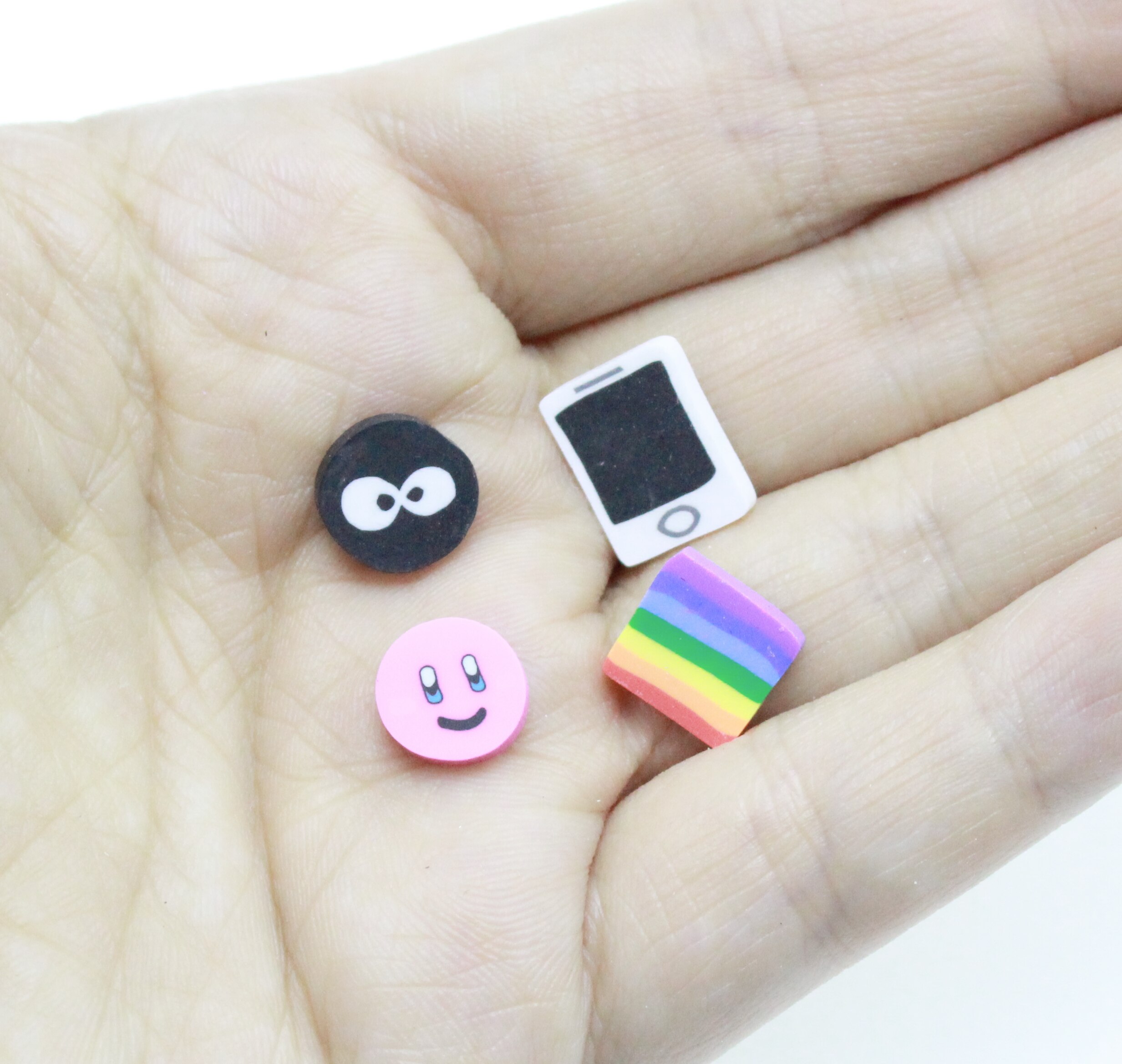 20g smile slime ler stykke regnbue polymer ler dryss gør-det-selv harpiks shaker charms ting smykker fyld telefon cover dekoration