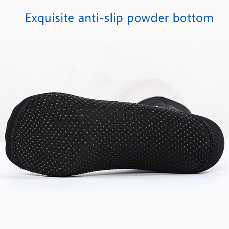 1 par meias de surf engrossar respirável anti-coral manter botas de mergulho quente para esportes aquáticos health99