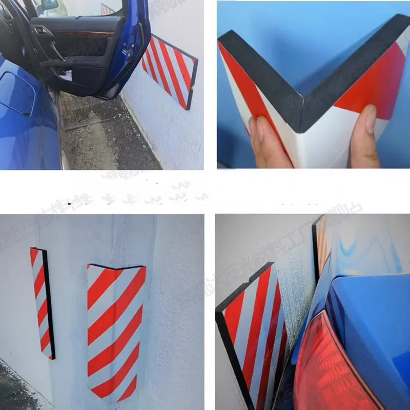 4 STUKS Garage Muurbeschermer Schuimrand Hoekbumper Muur Hoekbeschermer Auto's Anti-collision Sticker Garage Kolommen Anti-kras