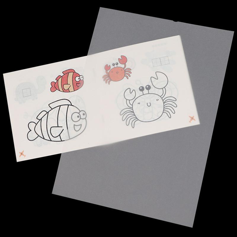 100 Stuks Transfer Papier Zwavelzuur Tracing Papers Kalligrafie Kopieerpapier Voor Diy Techniek Tekening Schilderen Schrijven Levert