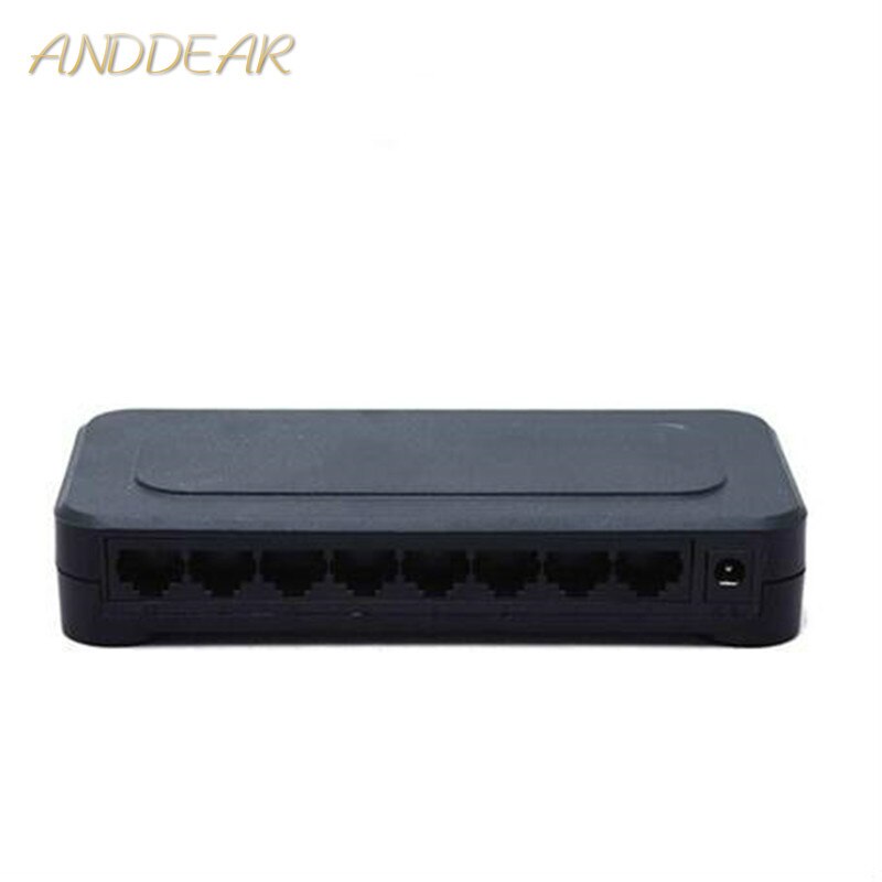 OEM 10/100 mbps RJ45 8 Hafen schnell Ethernet schalten Lan Hub UNS EU Stecker 5 v Adapter Energie liefern Netzwerk Schalter