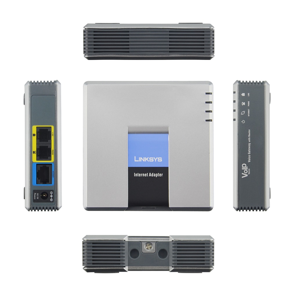 Fast UNLOCKED LINKSYS SPA3000 SPA 3000 VOIP FXS VoIP Phone Adapter voice IP phone adapter