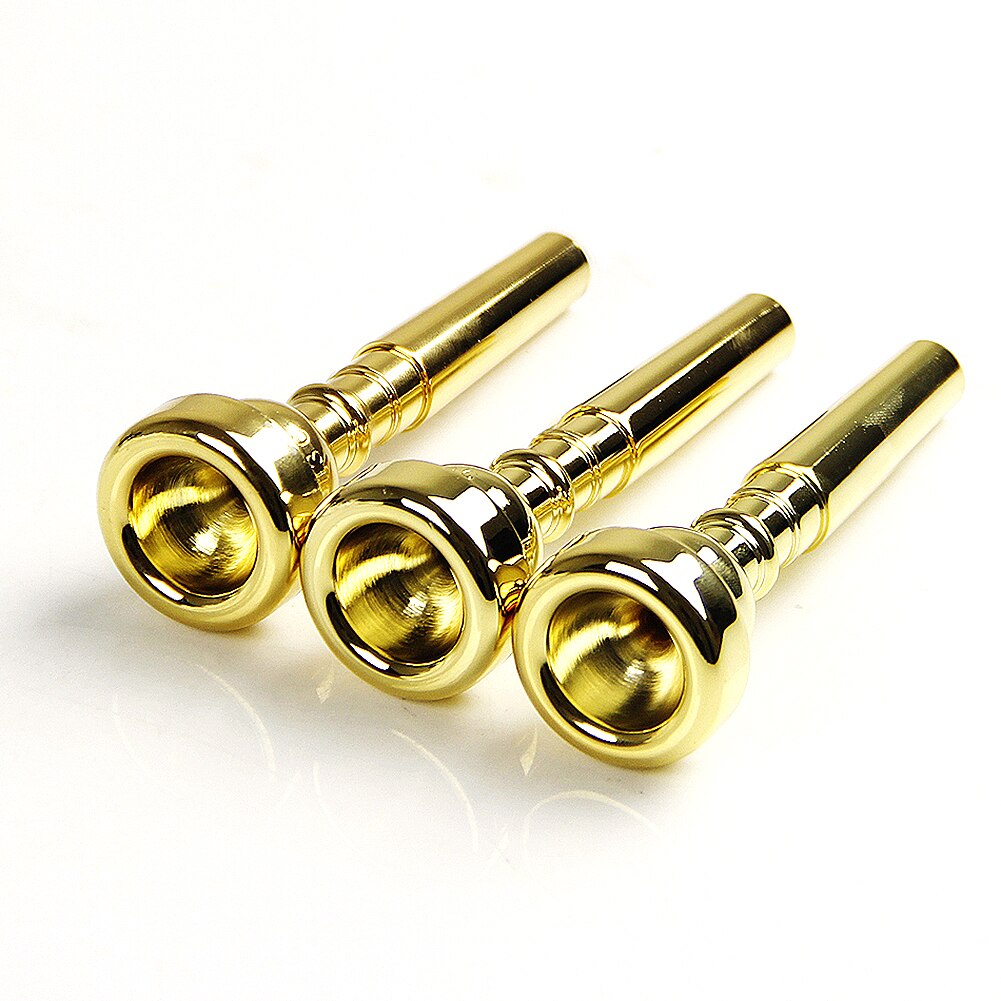 Bb Trumpet Accessories 3c 5c 7c Size Mega Rich Tone Bullet Shape Trumpet Mouthpiece Instrument