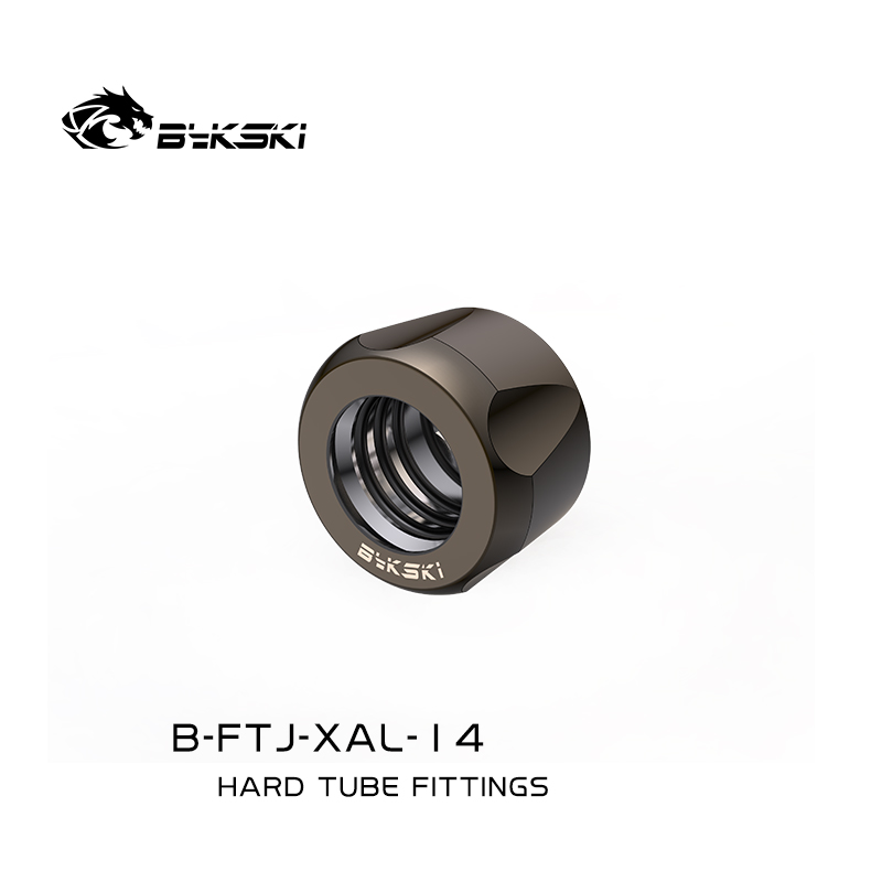 Bykski B-FTJ-XAL-14 Hard Tube Fittings For OD14mm water cooling pipe Boutique Plum Blossom G1/4&#39;&#39; Fast Twist Fittings,: Gun