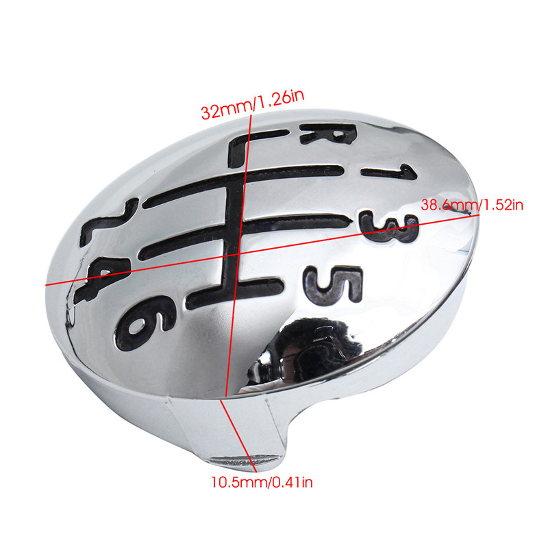 5/6 velocità coperchio pomello cambio auto coperchio leva cambio per Renault Clio Twingo scenico Megane II 1996-2011 pomello cambio