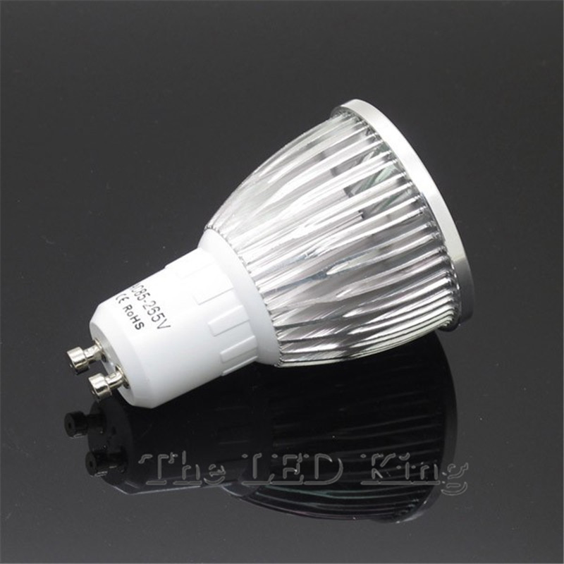 Nyaste produkt  gu10 mr16 9w 12w 15w dimbar led-cob 220v 12v spotlight-lampa varmvit vit röd blå grön led-belysning