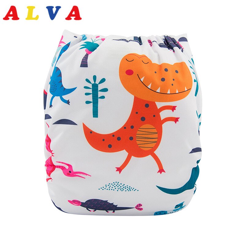 ! alvababy klut bleie posisjon digital lomme stoff bleier baby vaskbar baby bleie med 1pc mikrofiber innlegg