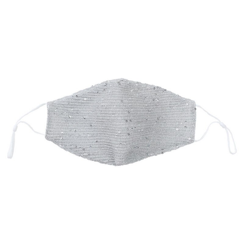 Sparkle rhinestone metall bandana glitter nattklubb heavy metal menn kvinner flerfarget skjerf tilbehør: 2