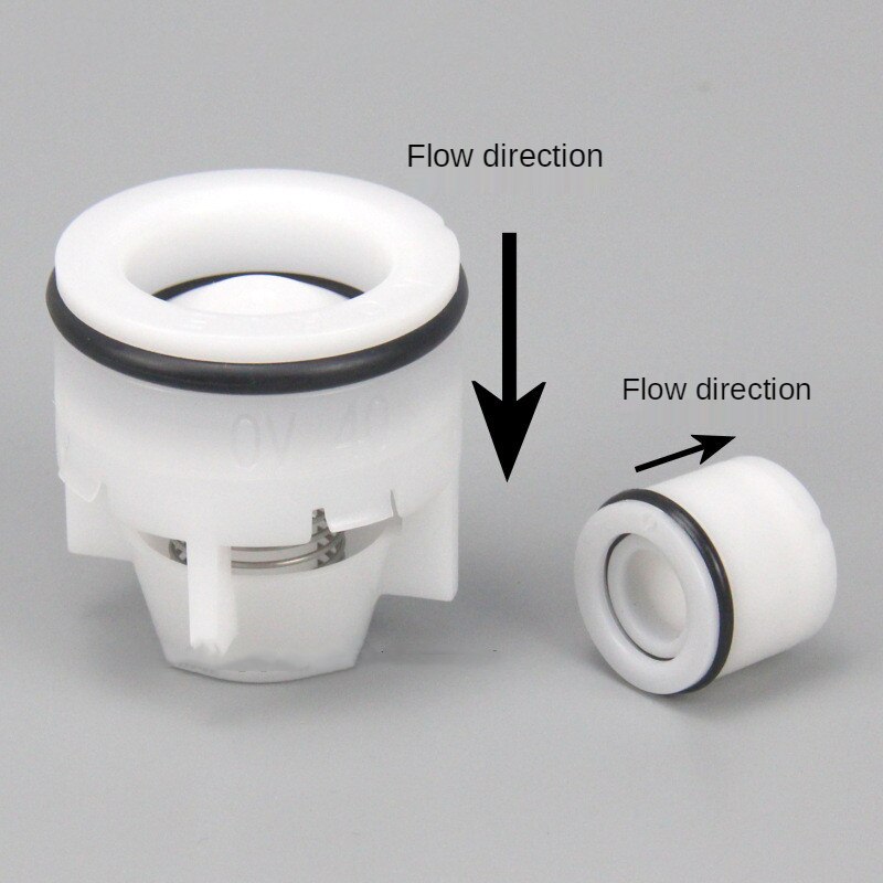 Valvola di non ritorno in plastica tappo-in controllo a molla Dia.10-32mm esterno per acquario giardino irrigazione contatore dell'acqua valvola parti idrauliche