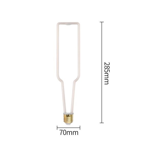 Ampoule rétro LED Edison 220V 230V E27 LED, lumière à Filament doux, lampe de maison, Ampoule à incandescence, décoration d'éclairage de: L / Clear Cover