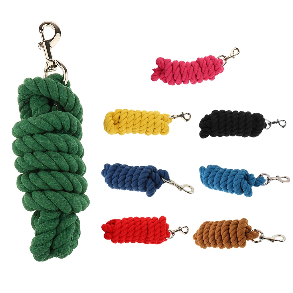 Cuerdas de caballo de plomo, Halters, armadura de algodón