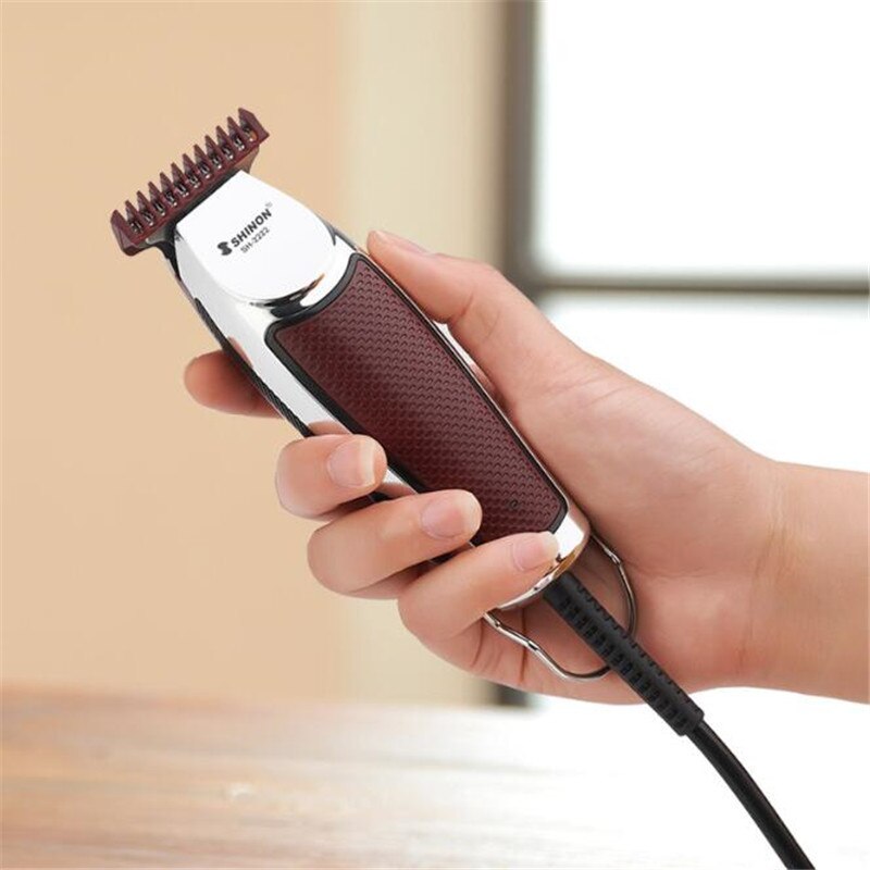 Cortador de pelo eléctrico con hoja en T, corte de pelo Smartline, máquina de corte de pelo de precisión de 0,2mm, máquina de corte de pelo de peluquero, corte de pelo con enchufe en línea, afeitadora