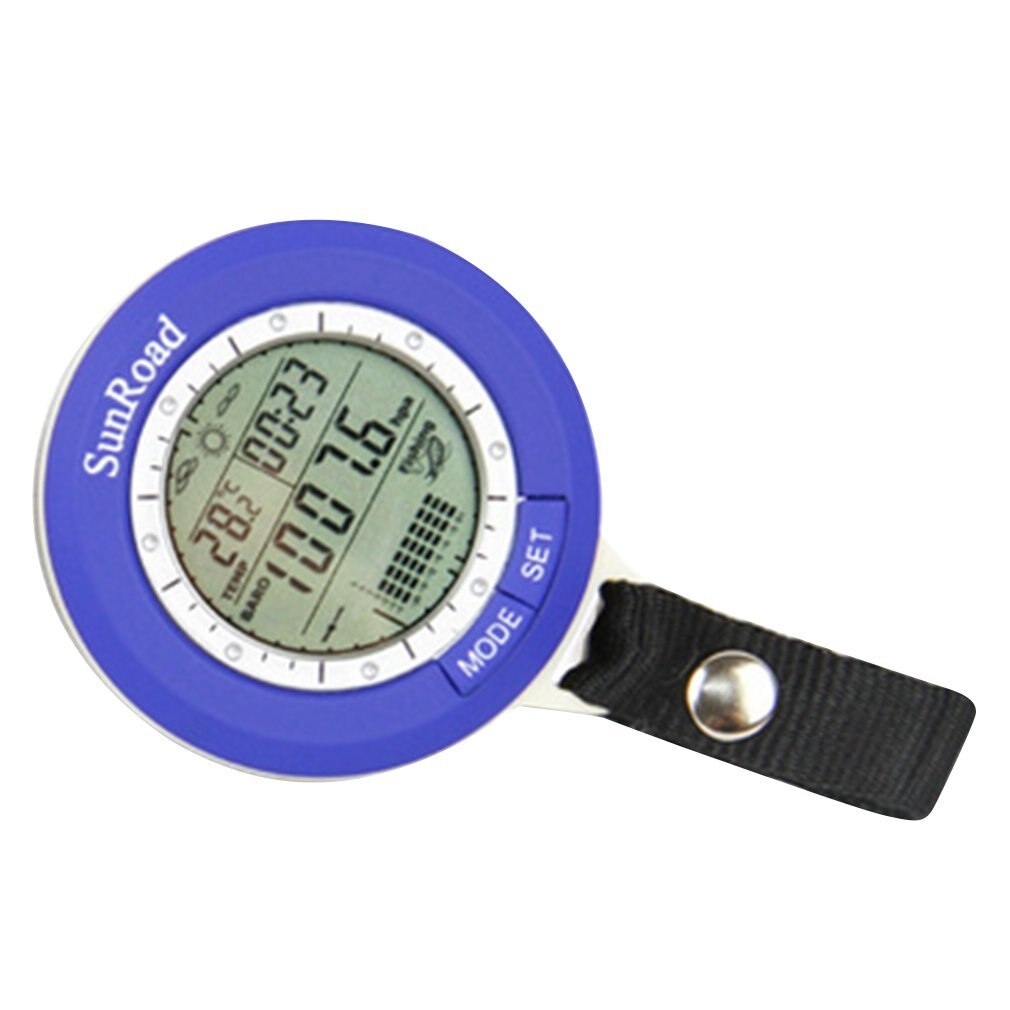 Vissen Barometer Multifunctionele Lcd Digitale Outdoor Vissen Hoogtemeter Thermometer Vissen Finder