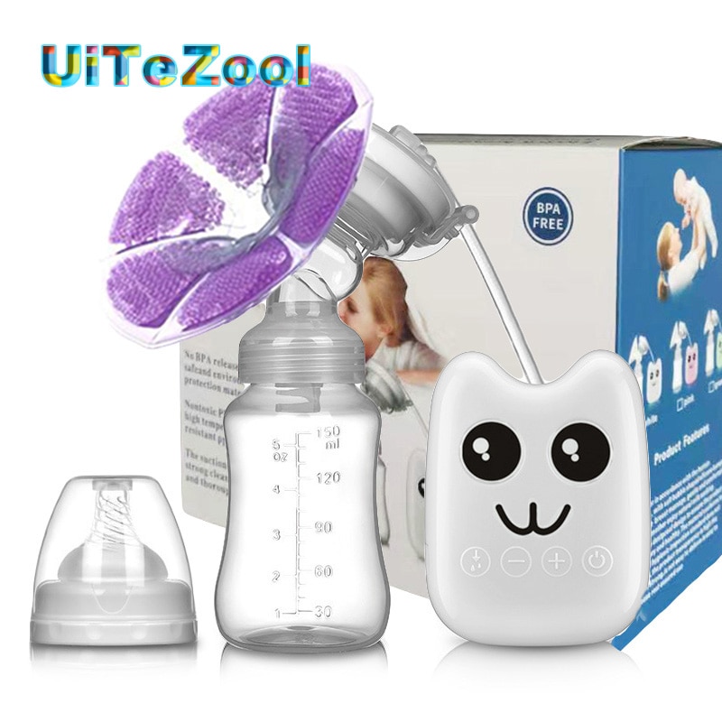 Uitezool lactação manual de alimentação do bebê bomba de mama parceiro coletor de peito correção automática extrator de leite materno bombas