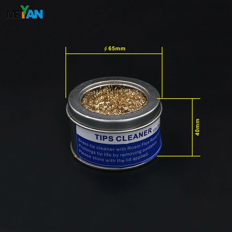 YIHUA-08C Soldering iron cleaner rosin Welding tools With solder tip steel wire clean ball