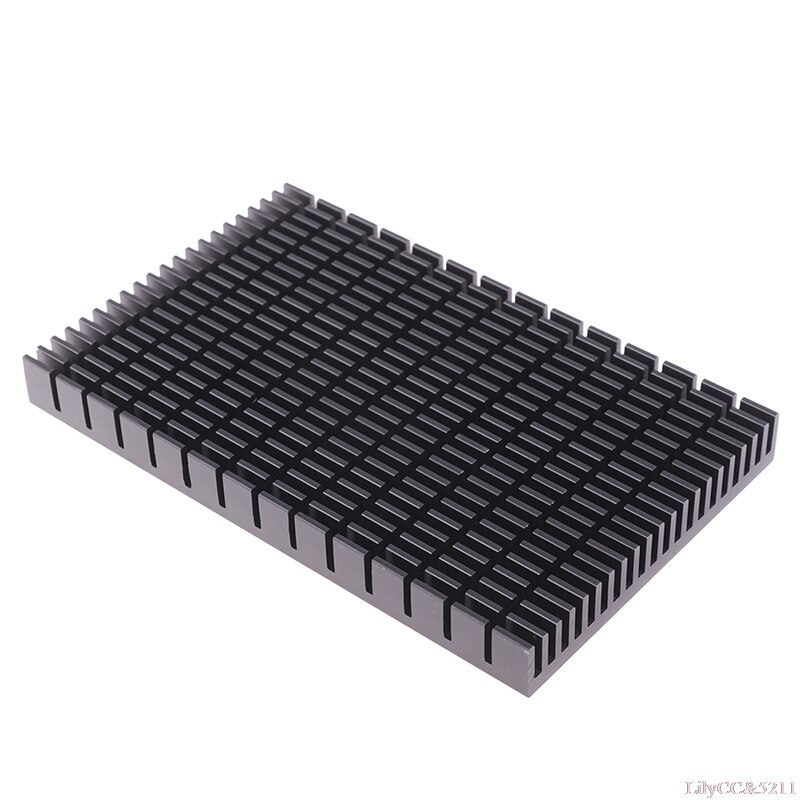 150*93*15MM Heating Panel Heat sink Aluminum Heatsink Plate Black Radiator