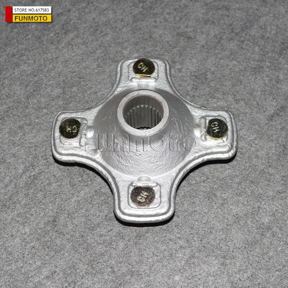 rear left wheel mounting bracket wheel Hub hub / flange / hub element of JS250/JIANSHE 250 ATV