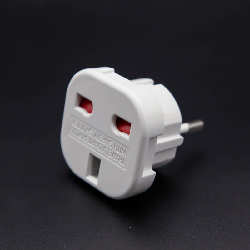 Reizen UK Naar EU 240V Adapters Euro Plug AC Power Charger Adapter Converter Socket Zwart Mayitr