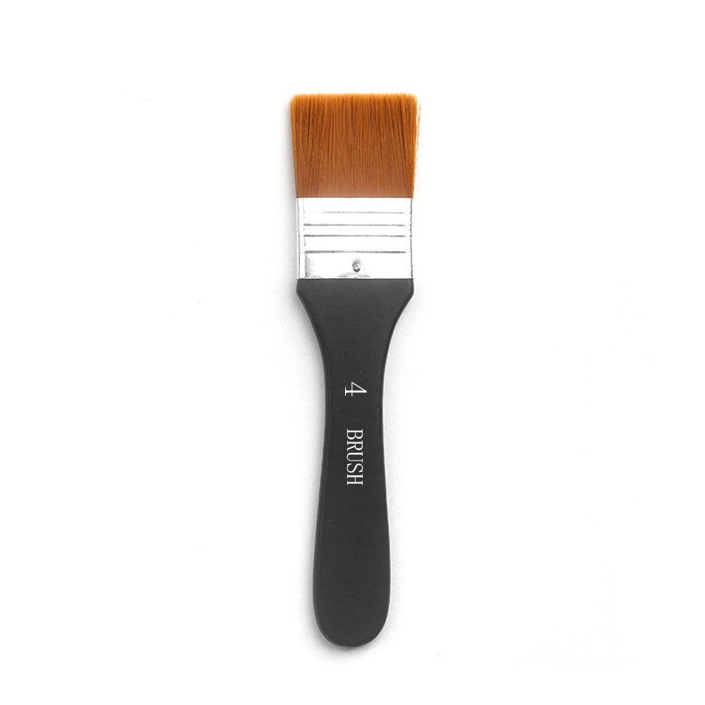 Juego de brochas para pintura acrílica, herramienta de pintura al óleo para artista, suministros de arte para limpieza , brocha para pintura de acuarela de 7 tamaños: Style 4