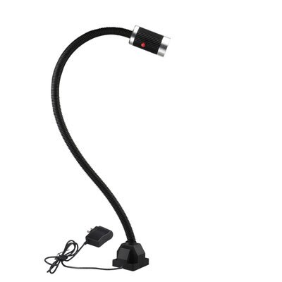 Led maskin arbejdslampe 24v/220v 9w led belysning med 50cm/ 80cm/100cm/120cm til industriel maskine cnc fræsemaskine lys: 220v / Blød stang 1000 mm