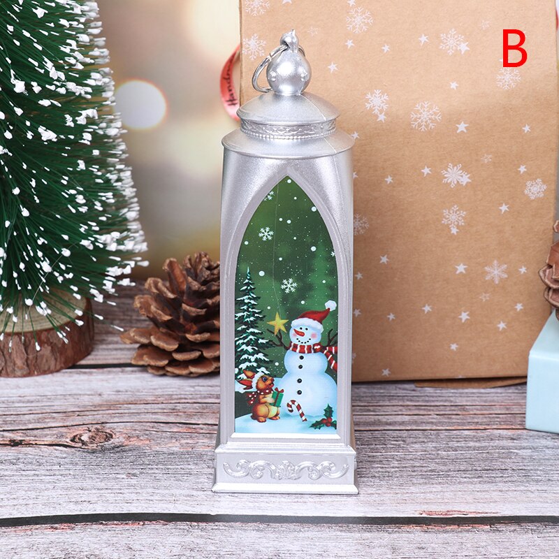 Merry Christmas House Led Light Village Christmas Houses Wood Year Decor