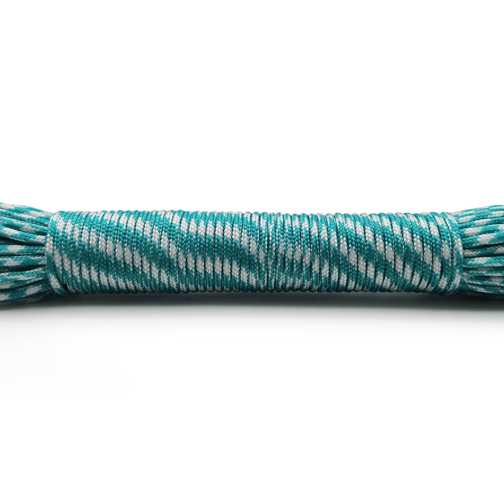 Średnica 2mm 100 metrów DeepRed lina linka spadochronowa smycz lina wspinaczka Camping sprzęt survivalowy bransoletka Paracord
