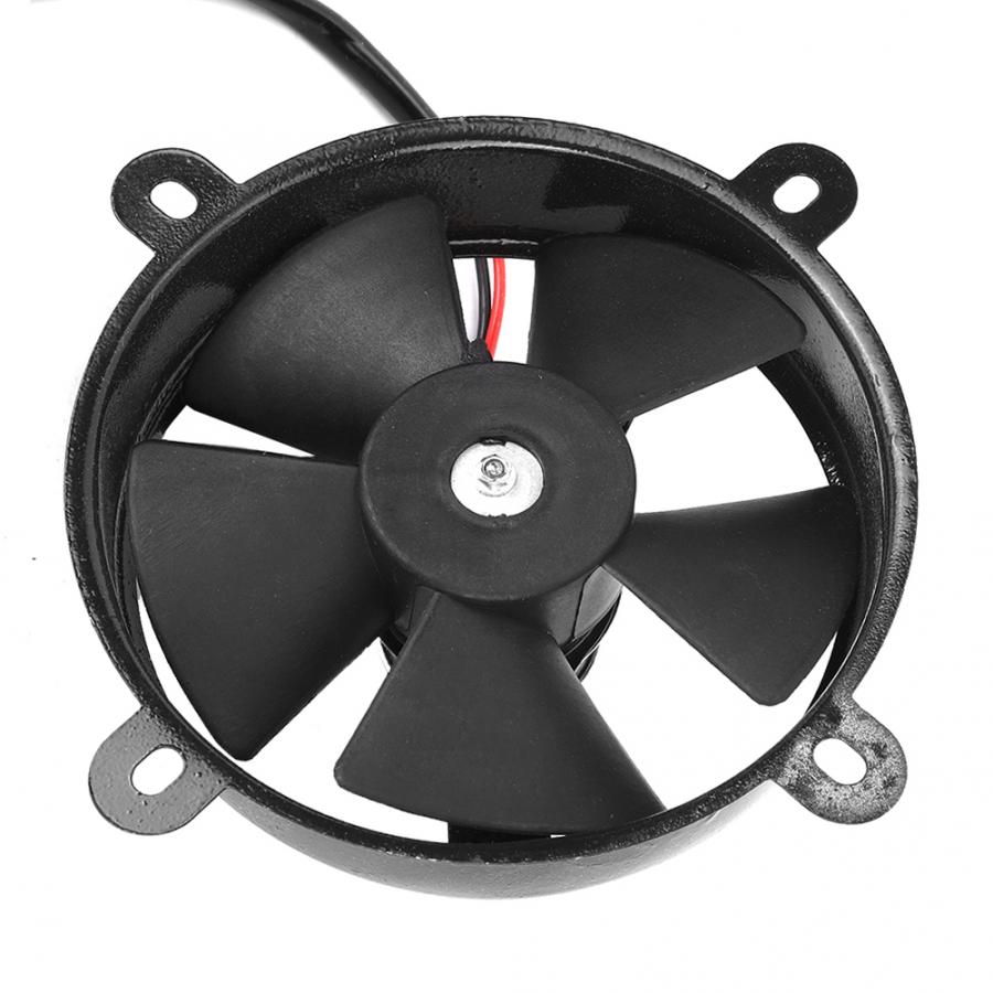 6in Radiator Electric Cooling Fan Black Vehicle Cooler Practical Car ATV Accessory Automobiles accessories