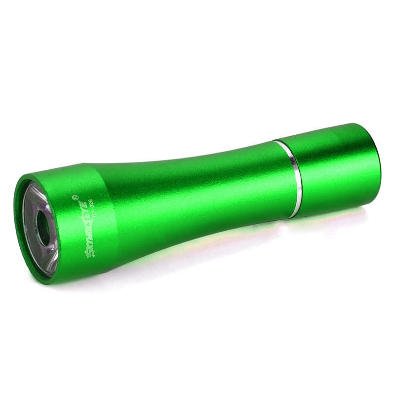 HEIßER! Super SKYWOLFEYE 1W 1-Modus Aluminium Legierung LED Taschenlampe Mini Taktische Licht leistungsstarke LED taschenlampe #4A31: Grün