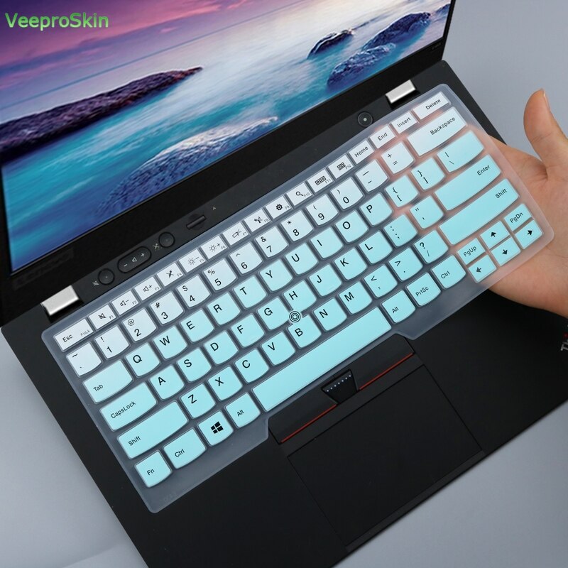 Dla Lenovo Thinkpad E14 2020 silikonowa klawiatura laptopa obudowa ochronna E 14