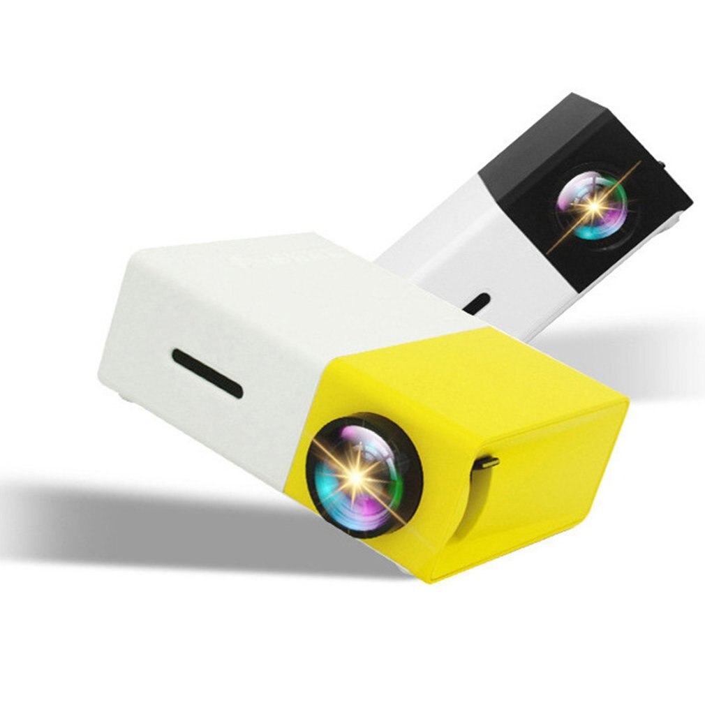 YG300 Home Theater LED Portable Projector Handheld Smart Multimedia Office High Definition 1080P Projector