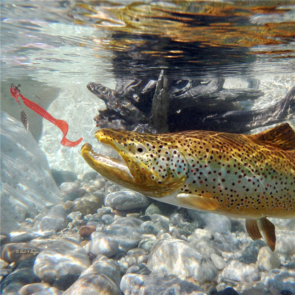 16 st bly jigg huvud fiske krokar trolling spinner blad mask bete jigg krok 3d fisk ögon öring bas fiske rig 7g 10g 12g