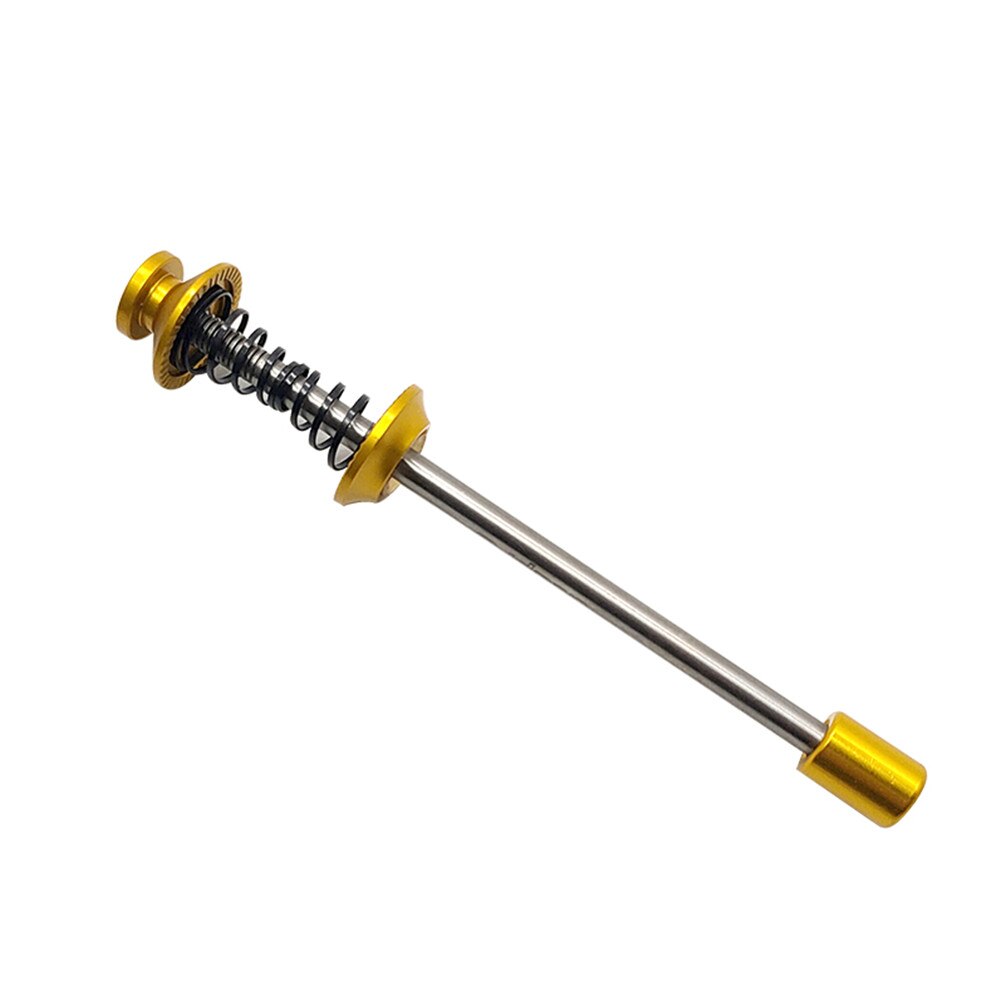 Litepro Bicycle Quick Release Hexagonal Lock Slow Release Mountain Road Bike Titanium Alloy Shaft QR Wheel Set Lever: Chocolate